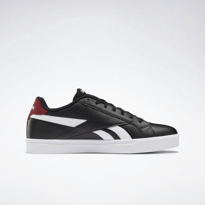 Reebok Royal Complete 3.0 Low Shoes Womens Black/White/Red India XA4971WN